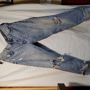H&M distressed jeans size 12